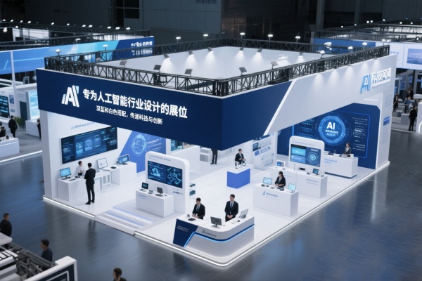 人工智能展臺設計