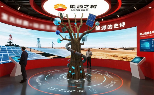 石油新能源展廳設計的“能源大腦”有多強？
